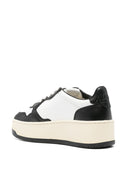 Autry Platform Low Leather Sneakers