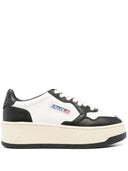 Autry Platform Low Leather Sneakers