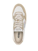Sneaker in pelle bassa piattaforma AUTRY