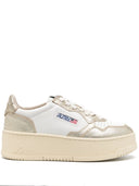 Sneaker in pelle bassa piattaforma AUTRY