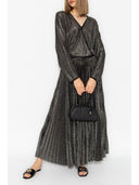 Forte Forte Lamé Pied De Poule Long Skirt