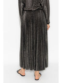 Forte Forte Lamé Pied De Poule Long Skirt