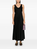Robe longue forte satin satin