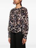 Forte Forte Printed Silk Blouse