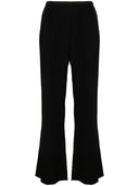 Pantalones acampanados de satén fuerte Forte