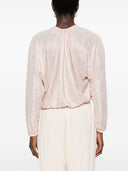 Forte Forte Lamé Pied De Poule Crossed Shirt