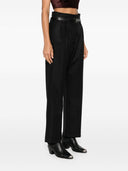 Pantaloni con le lana di lana forte di Forte