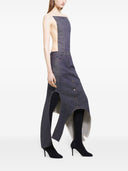 Courreges Denim Midi Skirt