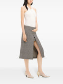Courreges Pre Criss Cross Cotton Tank Top