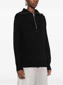 Courreges Pre Wool Zipped Sweater
