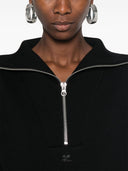 Courreges Pre Wool Zipped Sweater