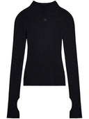 Courreges pré-pull en coton biologique Pull
