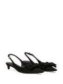 Dolce & Gabbana Satin Slingback Pumps