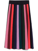 Paul Smith Striped Midi Skirt