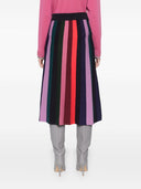 Paul Smith Striped Midi Skirt