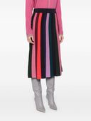 Paul Smith Striped Midi Skirt