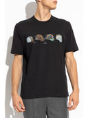 Paul Smith Cycling Caps Cotton T Shirt