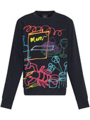 Paul Smith Printed Cotton Sweatshirt