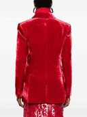 Parosh Velvet Double Breasted Jacke