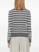 Cardigan a strisce di lana Firenze Ermanno