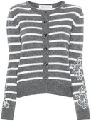 Cardigan a strisce di lana Firenze Ermanno