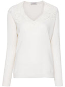 Maglione di lana di lana di fiume Ermanno