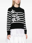 Maglione ricamato in lana Firenze Ermanno