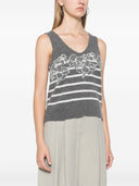 Top a strisce di lana Firenze Ermanno