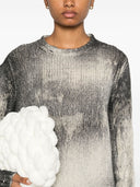 Avant Toi Marble Effect Cashmere Sweater