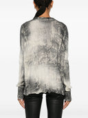 Avant Toi Marble Effect Cashmere Sweater