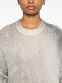 Avant Toi Brushed Cashmere Crewneck Sweater