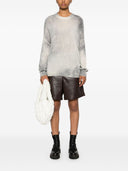 Avant Toi Brushed Cashmere Crewneck Sweater