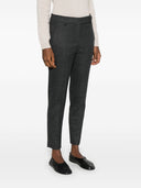 Brunello Cucinelli Wool Trousers With Shiny Details