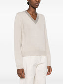 Brunello Cucinelli Cashmere V Necked Sweater