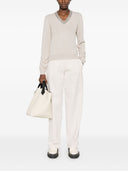 Brunello Cucinelli Cashmere V Necked Sweater