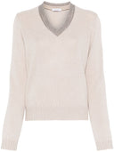 Brunello Cucinelli Cashmere V Necked Sweater