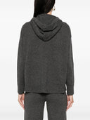 S Con cappuccio di lana del logo Max Mara