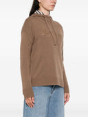 S Max Mara Logo Wool Hoodie