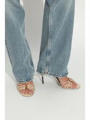 Saint Laurent Babylone Leather Sandals