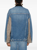 Stella Mc Cartney Denim e Tweed Jacket