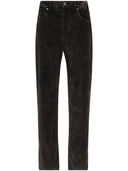 Dolce & Gabbana Wide Leg Denim Cotton Jeans