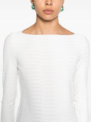 Emporio Armani Striped Crewneck Sweater