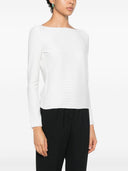Emporio Armani Striped Crewneck Sweater