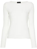 Emporio Armani Striped Crewneck Sweater