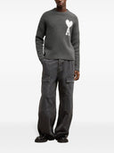Ami Paris Ami De Coeur Wool Sweater
