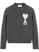 Ami Paris Ami De Coeur Wool Sweater