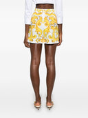 Pantaloncini di cotone stampato Dolce & Gabbana Maiolica