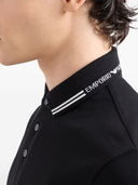 Emporio Armani Logo Cotton Polo Shirt