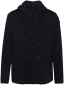 Emporio Armani Wolle Blend Doppelbrustjacke