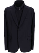 Emporio Armani Nylon Single Breasted Jacket